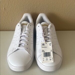 Adidas Women's White Advantage 2.0 Athletic Shoes